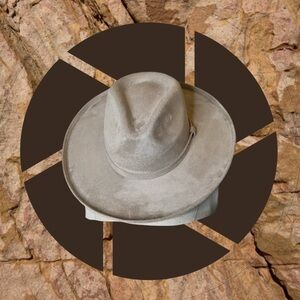 Stylish cappuccino toned Wide-Brim Hat